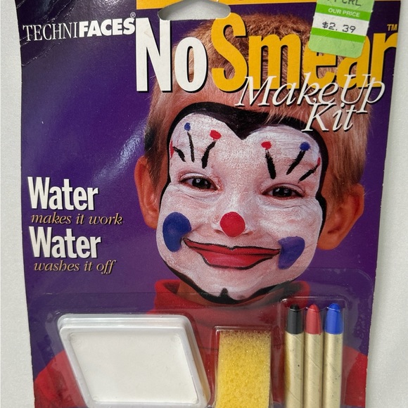 Vintage Technifaces No Smear Make Up Kit NOS Factory Sealed - Picture 2 of 6